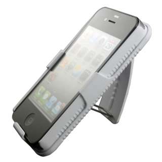   Belt Clip Holster Shell Case Skin Cover+Stand For Apple Iphone 4 4G 4S