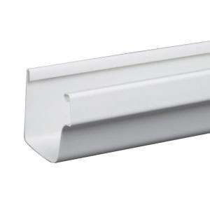 Amerimax Home Products 10 ft. White Traditional Vinyl Gutter M0573 at 