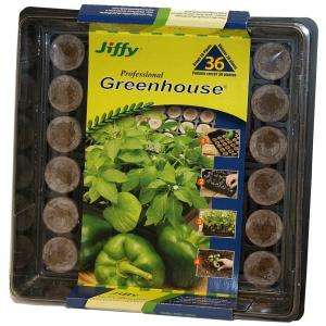 Jiffy 36 Peat Pellet Greenhouse 5049 