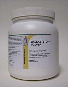 Ballaststoffe Pulver 500 g  gesunde Verdauung Apotheke  