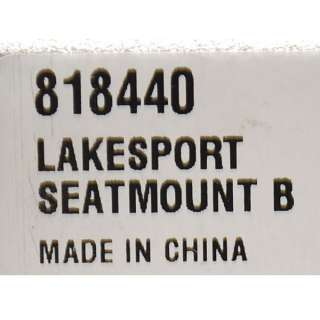 ATTWOOD 818440 LAKESPORT 2 3/8 INCH ALUMINUM BOAT SEAT MOUNT  