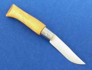 Opinel #3 French Made Beechwood Handle Folding Knife  
