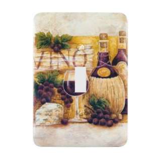 Amerelle Vino 1 Gang Toggle Switch Wall Plate 1818T 