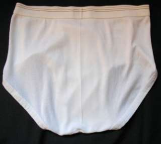   COMFORT Dacron Poly Pima Cotton Mens Briefs Underwear Sz 34  