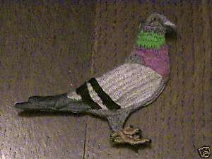 100%embroidered PIGEON BIRD COLLECTABLE IRON ON PATCH  