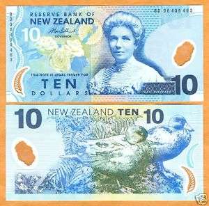 New Zealand, $10, 2006, Polymer, P 186 (186b), UNC  