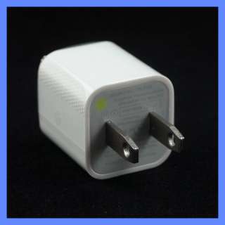 USB WALL CHARGER WITH CABLE IPHONE 4S 4 3GS FIT OTTERBOX  