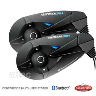 Motorrad Freisprecheinrichtung   Interphone F5 Stereo Bluetooth 