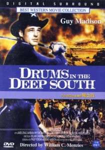 Drums in the Deep South 1951 [Guy Madison] DVD *NEW  