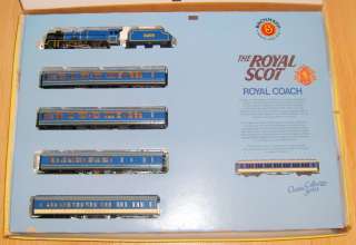 VINTAGE BACHMANN HO TRAIN SET   THE ROYAL SCOT   COMPLETE IN BOX *VERY 