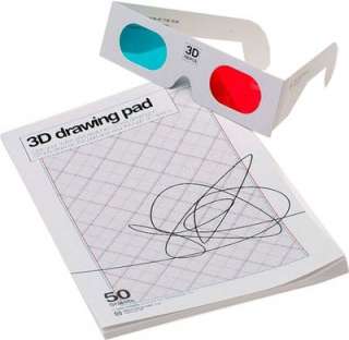 3D Drawing Pad 50 Sheets NEW  