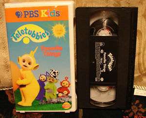 Teletubbies Favorite Things VHS VOL 4 FAVOURITE VIDEO  