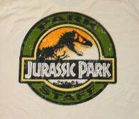 Jurassic Park Original Movie Staff Logo T Shirt, NEW  