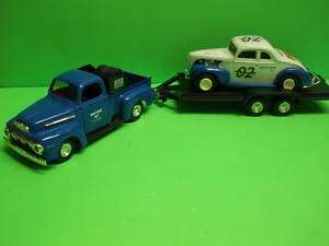 WIX 1951 FORD PICK UP TRUCK 1940 FORD COUPE W/TRAILER ERTL MIB NEW 1 