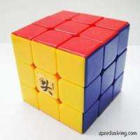   Stickerless 3x3x3 Dayan Zhanchi Puzzle Speedcube Rubiks Rubix Cube