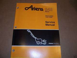 b1101) Ariens Service Manual 948001 Lawn Edger  