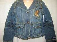 BNWT Guess Jeans Denim Jacket/Blazer Girls Size 4/4T  