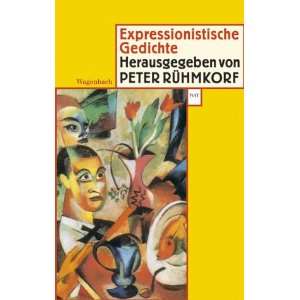 Expressionistische Gedichte  Peter Rühmkorf Bücher