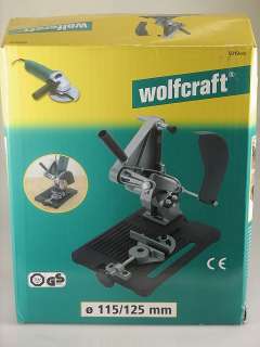 Wolfcraft Trennständer für Winkelschleifer Ø 115│125 mm  