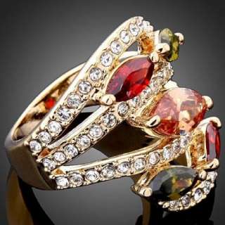 color oval swarovski crystal gold gp ring sku j1091 1 usa ring sizing 