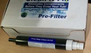 NEW CLEAN N FILL PRE FILTERS FOR JACUZZI HOT TUB/ SPA  