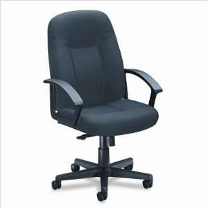   Swivel/Tilt Chair, Charcoal Fabric/Black Frame BSXVL601VA19T by Basyx