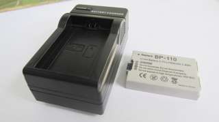 battery For Canon 5071B002 BP110 LEGRIA HF R206 HFR206  