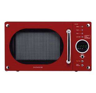 Daewoo Red Microwave Oven   KOR6N9RR  
