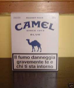 CAMEL BLU   BIG PACK BIANCO SERIE MAGNET LIMITED ART  
