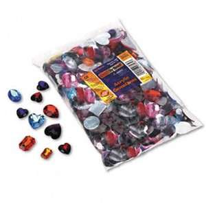  Gemstones Classroom Pack, Acrylic, 1 lbs., Assorted Colors 