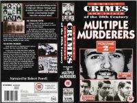   The Yorkshire Ripper & Boston Strangler VHS PAL video cassette 