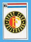 Figurina EDIS 1977/78   n.49/A  BADGE   FEIJENOORD SPOR