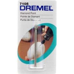 DREMEL Diamond Point #7105, bit bur diamond point  