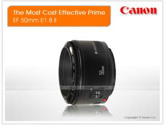   Canon EF 50mm F1.8 II Lens 50 f/1.8 For 500D 50D #L019
