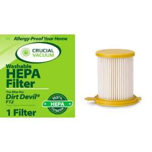 Dirt Devil F12 HEPA Filter, Compare to Dirt Devil Part#3KD1680000 