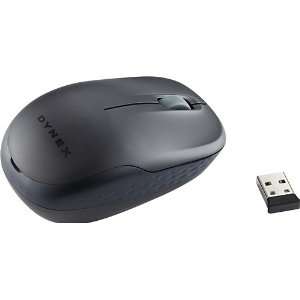  Dynex  DX NPWLMSE Wireless Optical Mouse   Gray