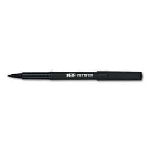  Eberhard Faber® Felt Tip Pen PEN,POROUS,FELT,TIP,BK (Pack 