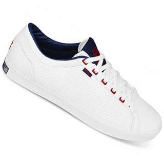 Swiss All Court Tennis Trainers White/Navy Mens Size  