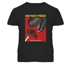 Terra Nova Dinosaurs Tv Series Dont Feed Black T Shirt  