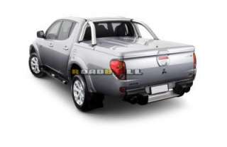 MITSUBISHI L200 2009 ON HARD TOP COVER & 76MM STAINLESS ROLLBAR BLACK 