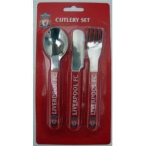 Liverpool Official Cutlery Set Childrens Kids Brand New  