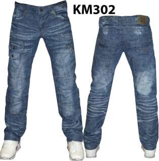   NEW Mens KOSMO LUPO Italian DESIGNER SLIM FIT Jeans K&M