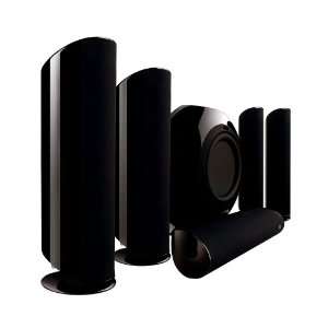  KEF KHT5005.2 5.1 Home Theater Speaker System (Black 