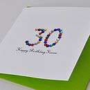 special age birthday card by come for a dream ltd   