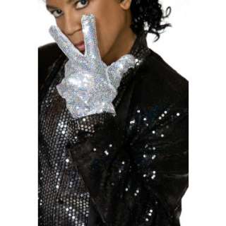 Michael Jackson Billie Jean Motown Glove Adult   Costumes, 61819 