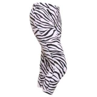   Print Spandex Leggings For Girls & Women  Zebra Animal Print Clothing
