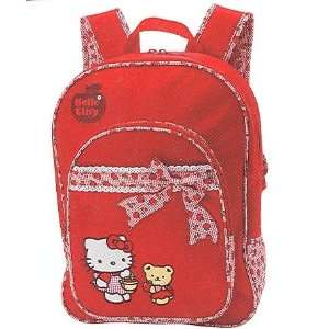 Sanrio Red Apple Hello Kitty Backpack With Bow * Great Gift For All 