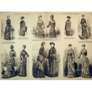  Womens Fashion Dresses 1880 Duchess Berri Madras Mantle 