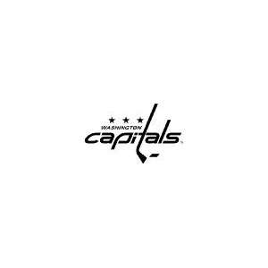  WASHINGTON CAPITALS TEAM NHL 13 LOGO WHITE VINYL DECAL 