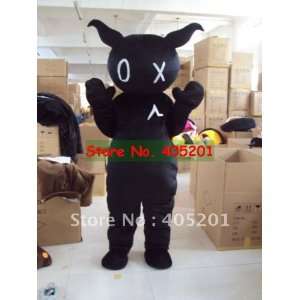  black angel mascot costumes with angle Toys & Games